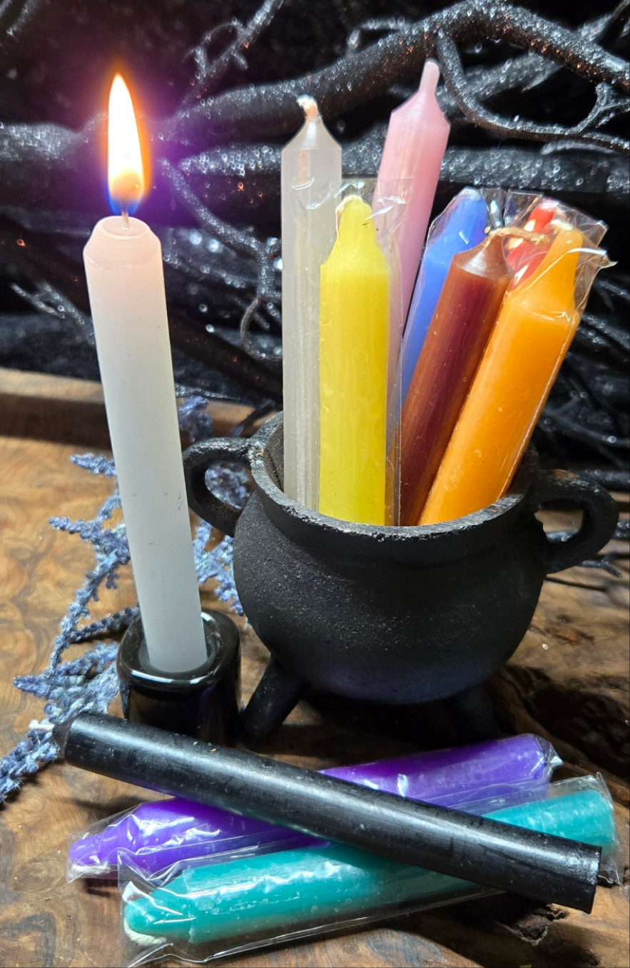 Witch Chime Candle – Ritual Spell Candles for Magic, Intention & Manifestation