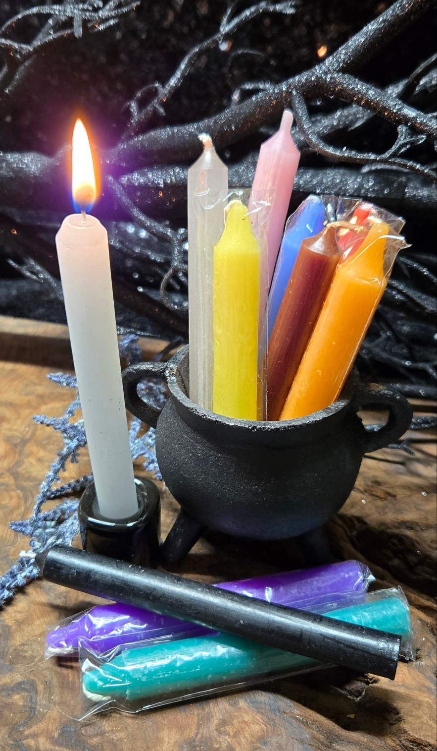 Witch Chime Candle, Spell Candle