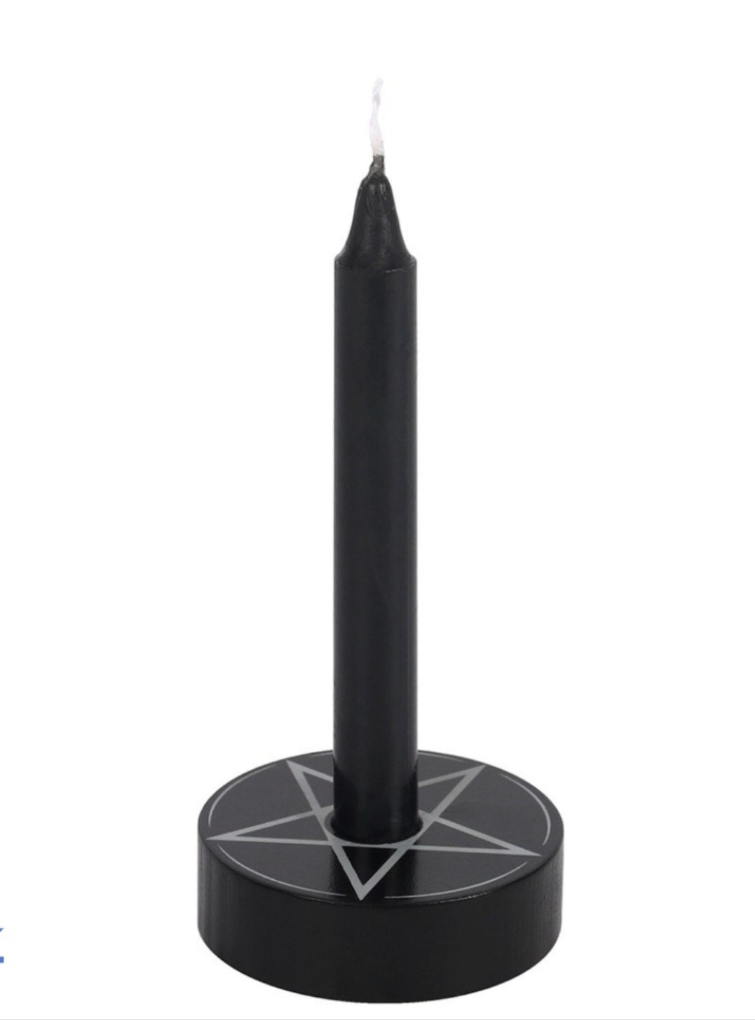 Pentagram Chime Candle Holder ā Spell Candle Altar Tool for Rituals