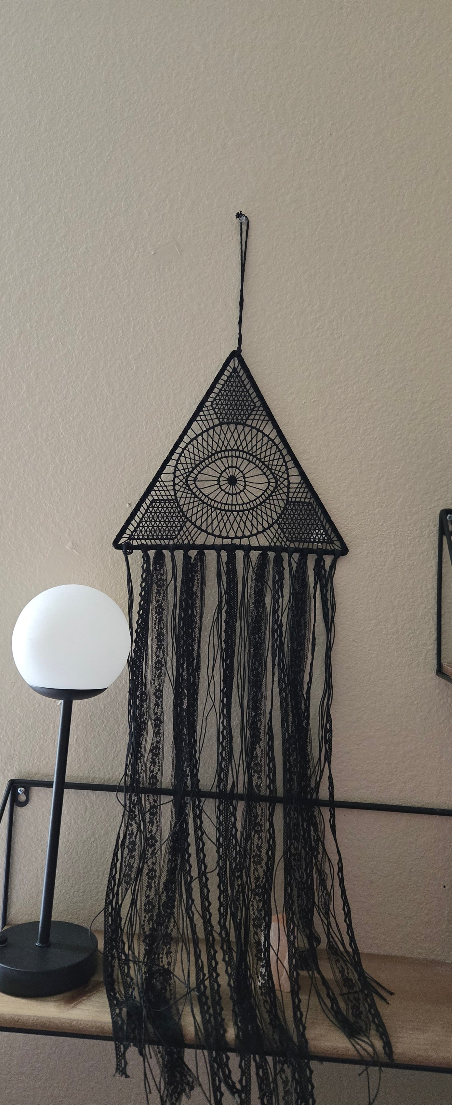Evil Eye Dream Catcher – Spiritual Protection Wall Hanging for Negative Energy & Bad Dreams