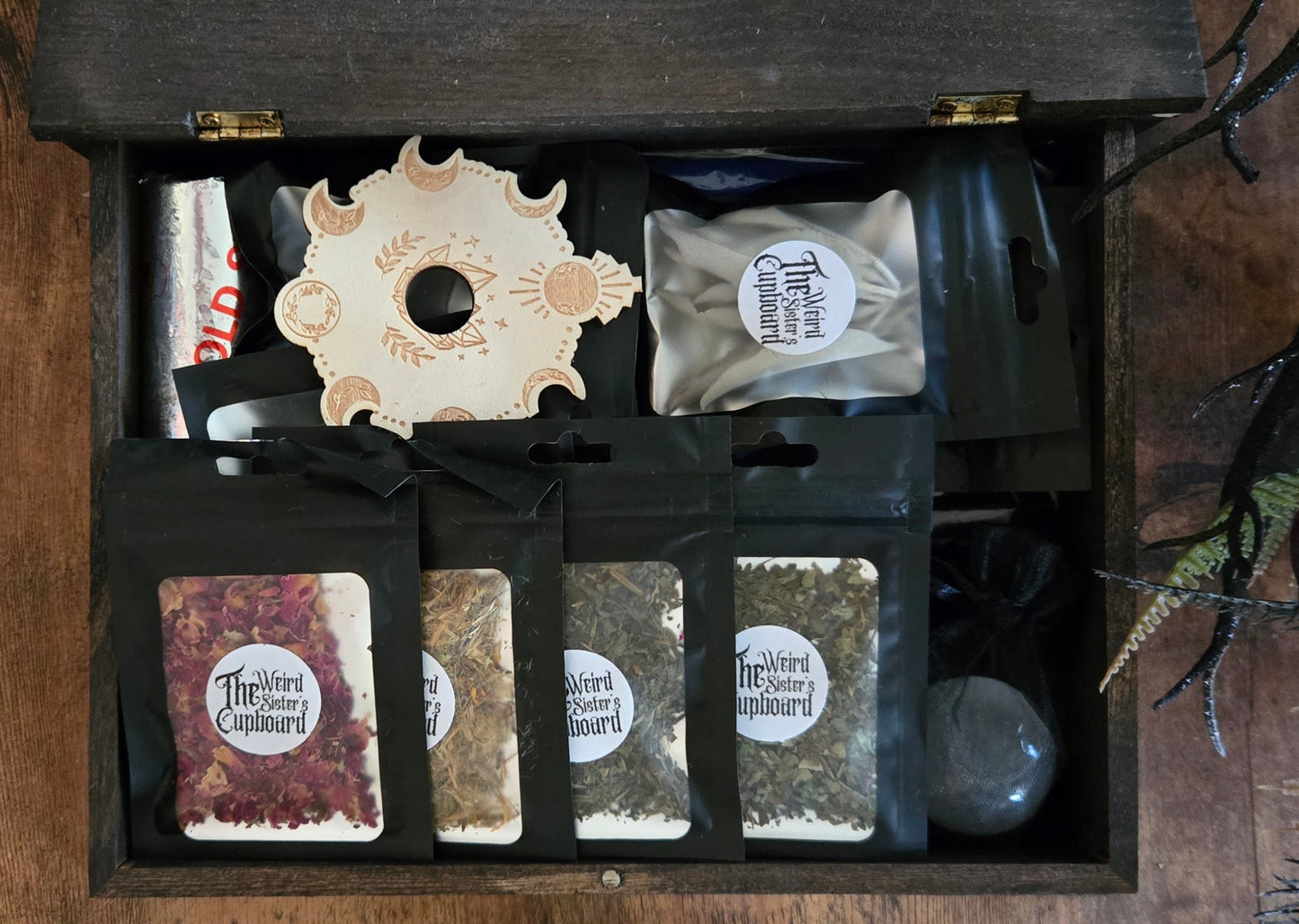 Book of Spells Starter Witch kit- Cast Iron Cauldron Companion Starter Witch kit