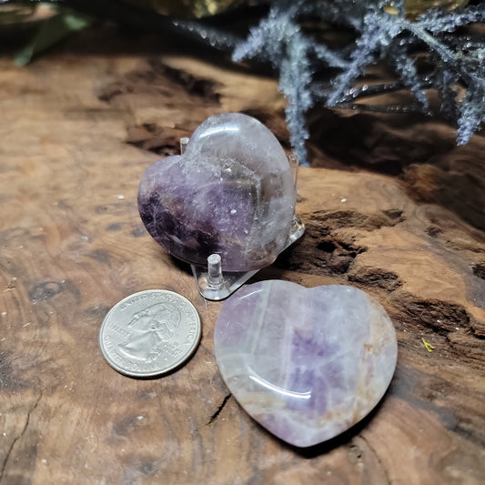 Amethyst Heart 1.5"