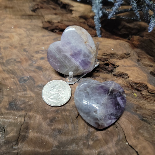 Amethyst Heart 1.5"