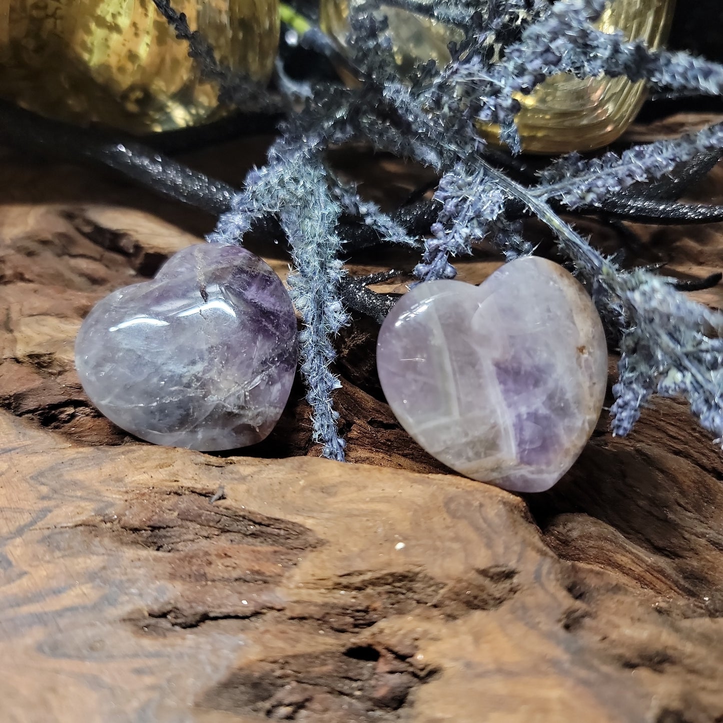 Amethyst Heart 1.5"