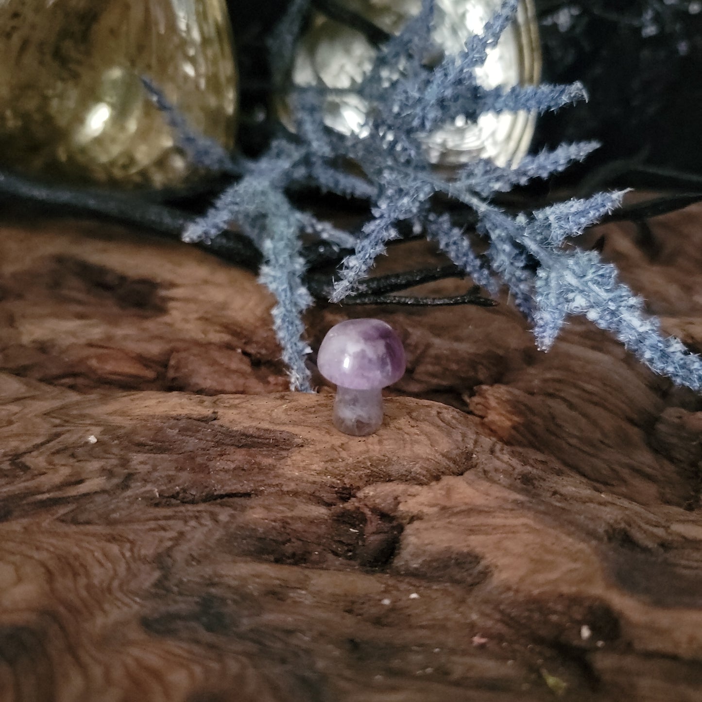 3\4" Crystal Mushroom, Labradorite Mushroom, Amethyst Mushroom, Rose Quartz Mushroom 3/4"