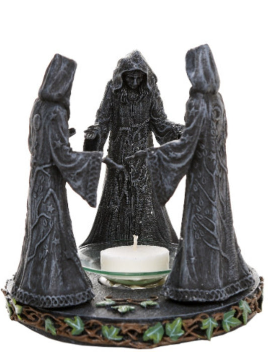 Mother Maiden Crown diffuser and tealight holder, Hecate candle holder, Goddess candle Holder, Hecate Diffuser, Goddess diffuser