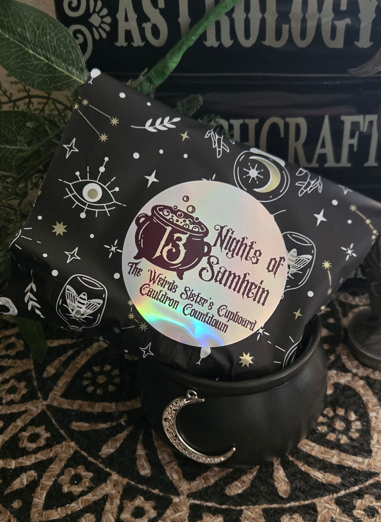 13 Nights of Samhain Halloween Bubbling Cauldron Advent