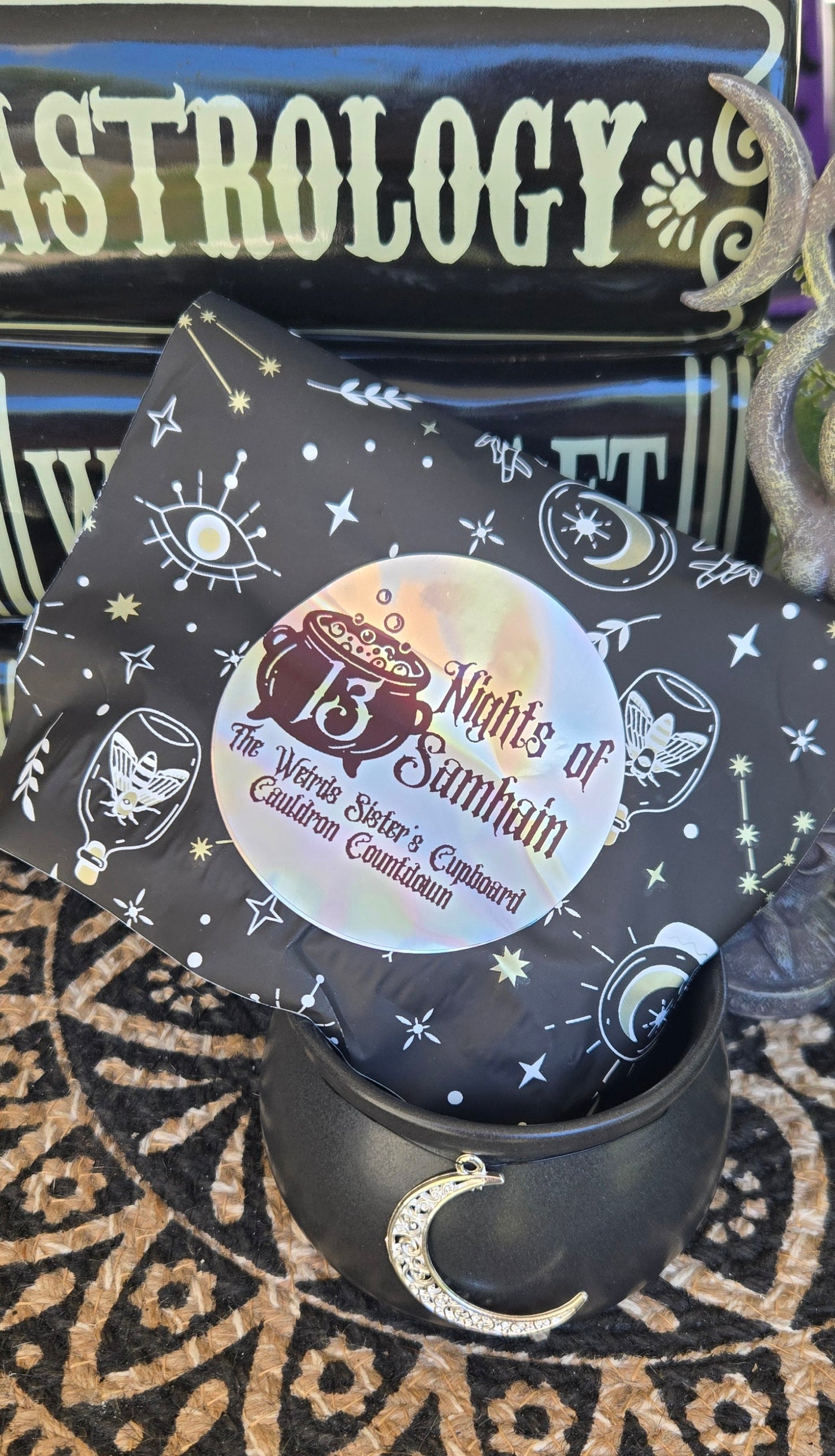 13 Nights of Samhain Halloween Bubbling Cauldron Advent