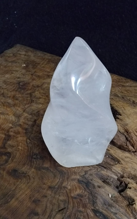 Rose quartz flame